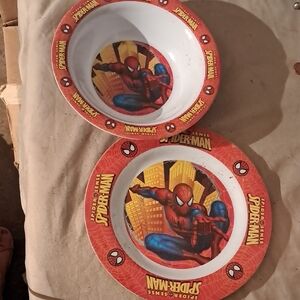 Spider-Man Party Bowl Set - Red